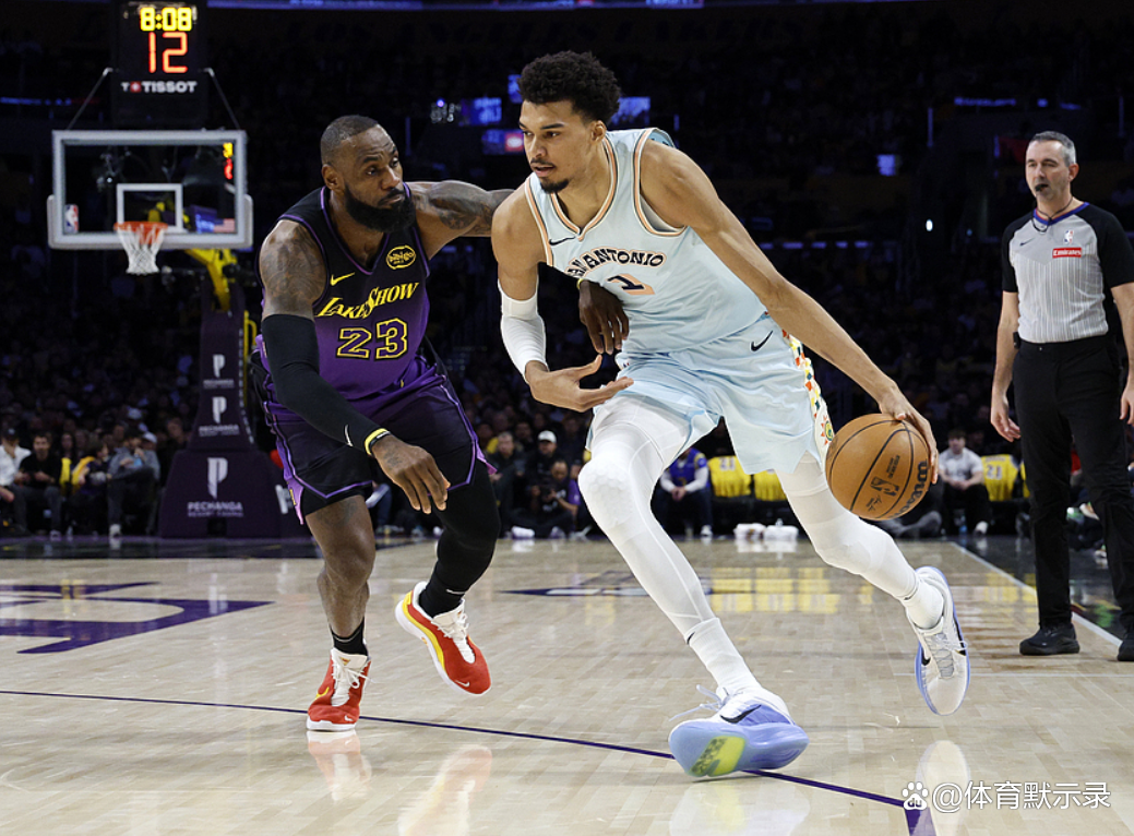 NBA总决赛：湖人大胜马刺取得首胜